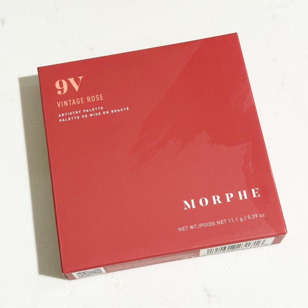 Morphe 9V Vintage Rose Artistry Palette NIB Eyeshadow Makeup
